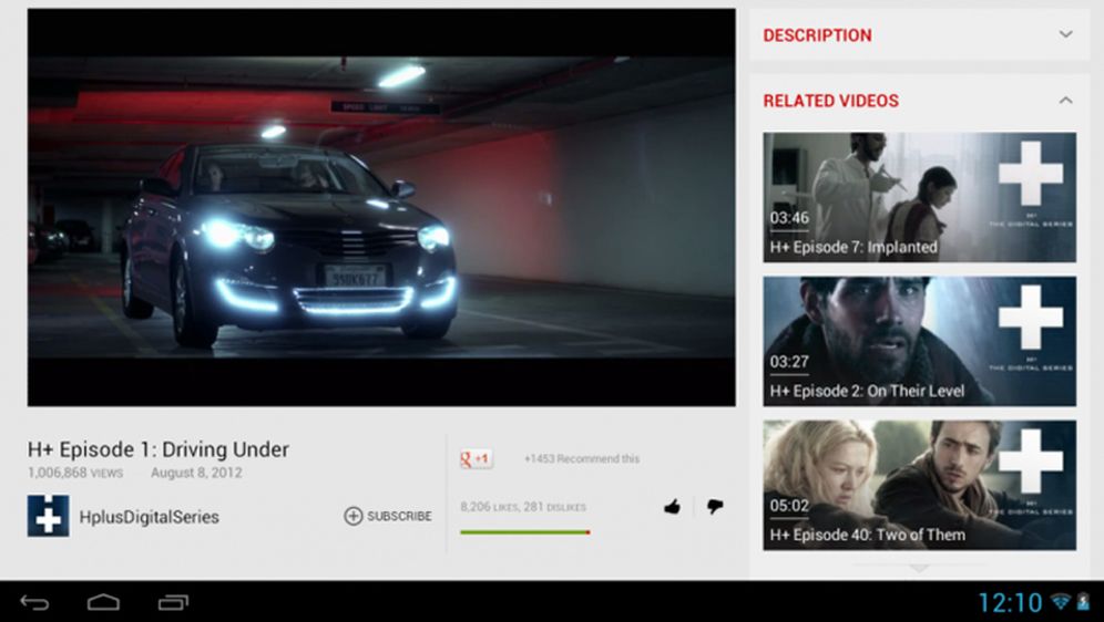 Android tableti dobili redizajniranu YouTube aplikaciju