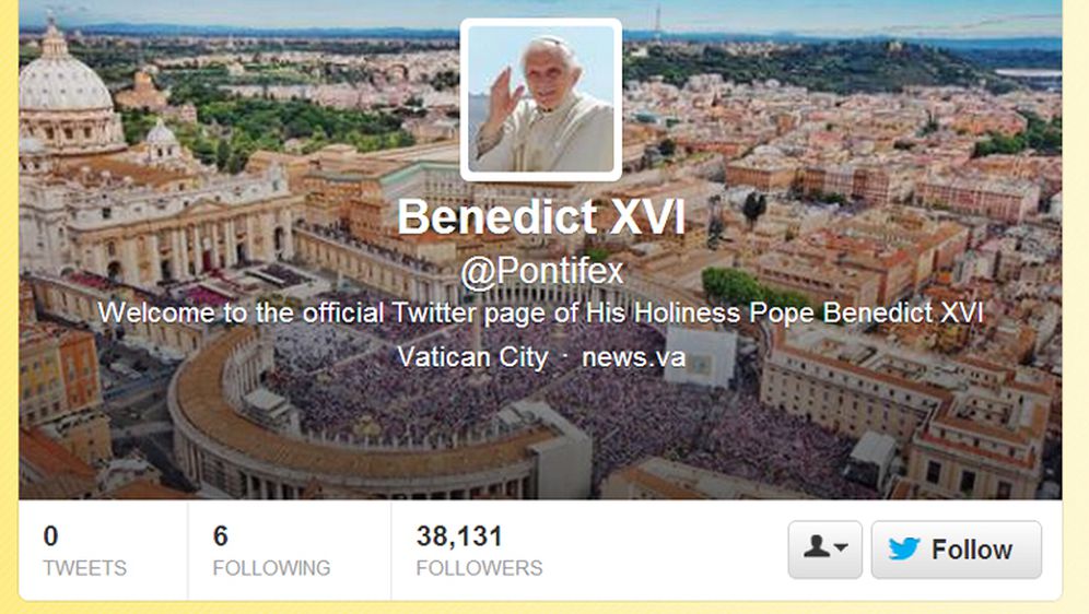Papa Benedict XVI od sada ima svoj Twitter profil