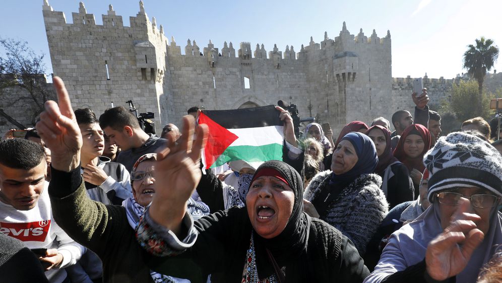 Palestinci protiv Trumpove odluke (Foto:AFP)