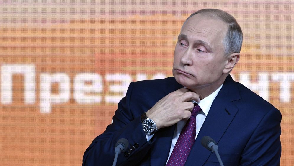 Vladimir Putin na konferenciji za novinare (Foto: AFP)