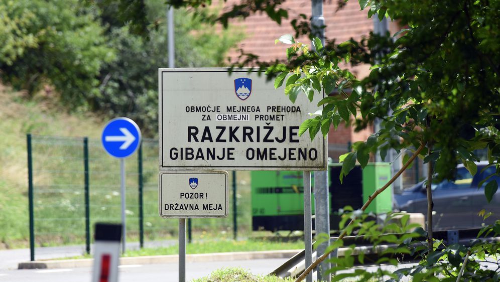 Slovensko mjesto Raskrižje gdje je zbog arbitraze desetak kuca pripalo teritoriju Hrvatske (Foto: Pixell)