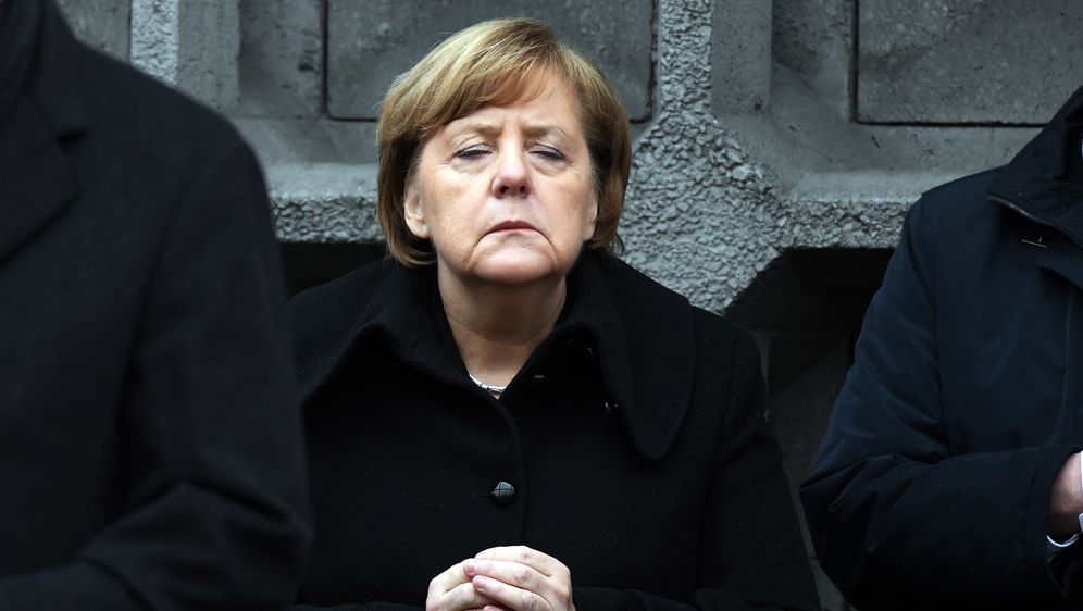Angela Merkel na komemoraciji u Berlinu (Foto: AFP)