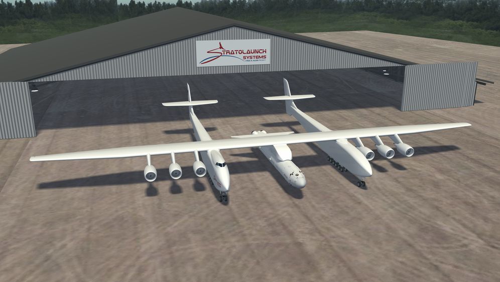 Stratolaunch (Foto: AFP)