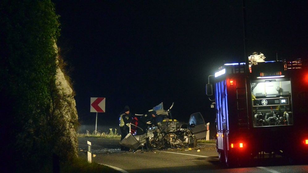 Prometna nesreća kod Buzeta (Foto: Mateo Sardelin/Glas Istre) - 5