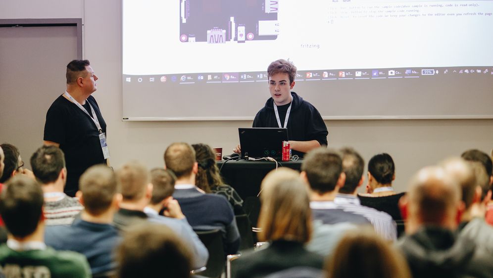 Rastko i Catalin Gheorghiu na konferenciji ATD (Foto: ATD)