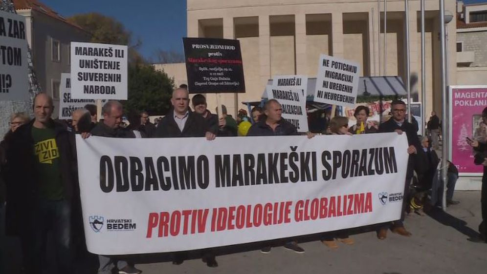 Prosvjed u Splitu (Dnevnik.hr)