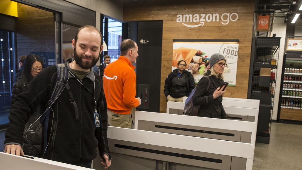 Amazon Go (Foto: AFP)