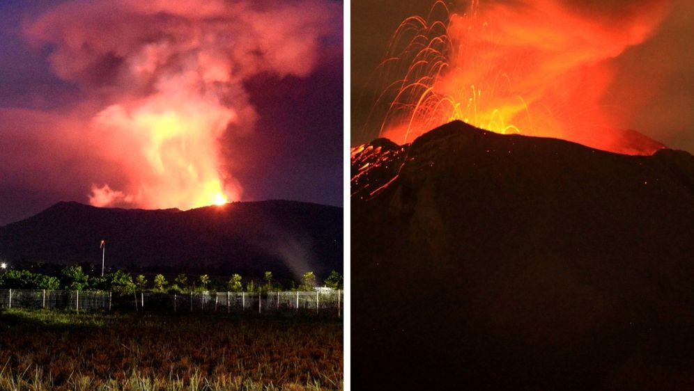 Vulkani Soputan i Popocatepetl (Foto: AFP)