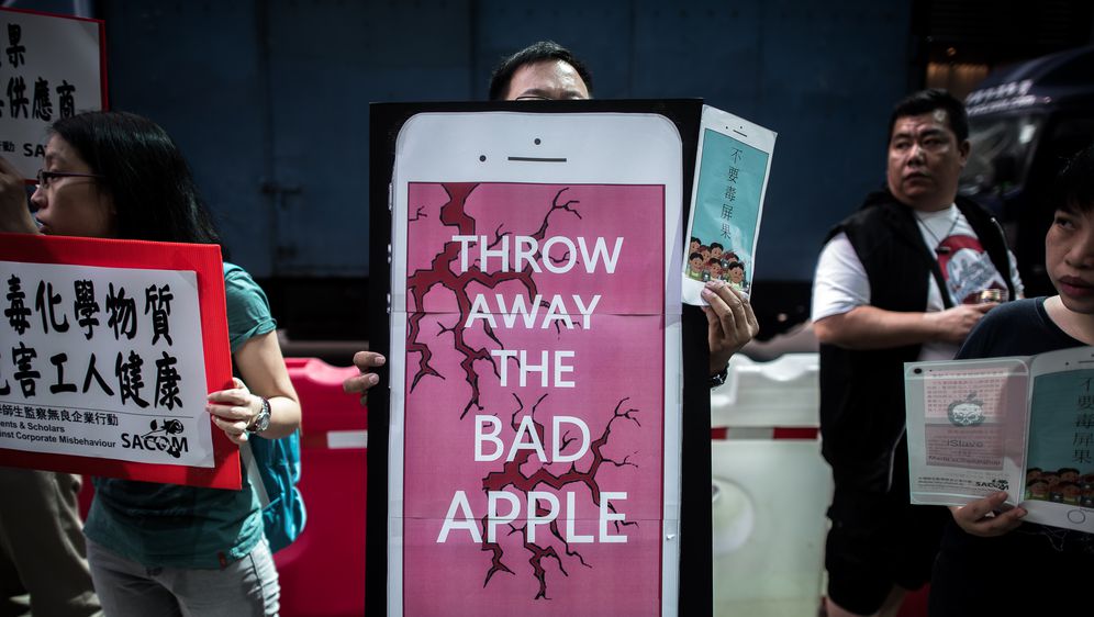 Prosvjedi protiv Applea (Foto: AFP)