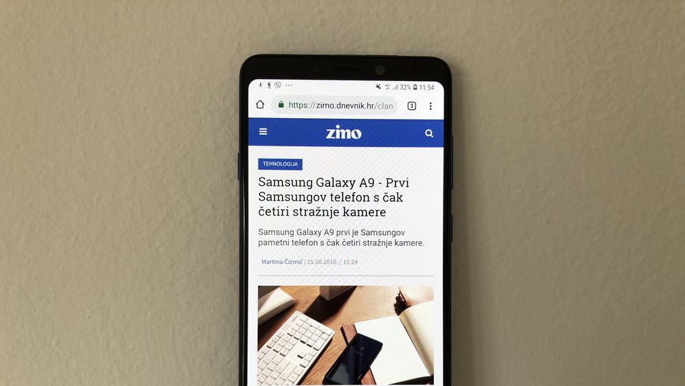 Samsung Galaxy A9 (Foto: ZIMO)