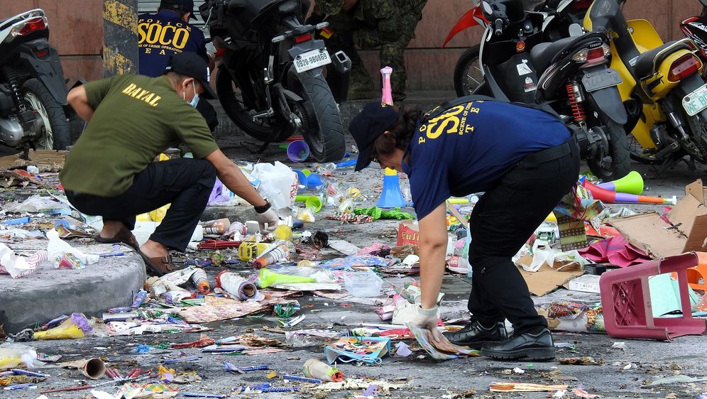 Eksplozija na Filipinima (Foto: AFP)