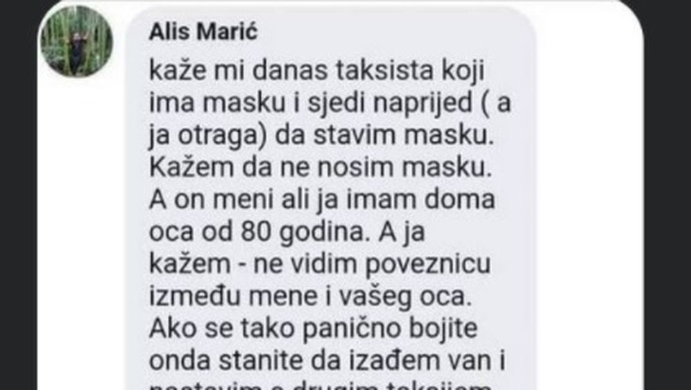 Objava na društvenoj mreži