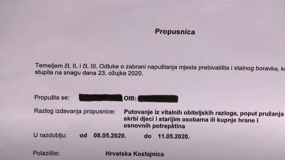 Tko će dobiti propusnice? - 2