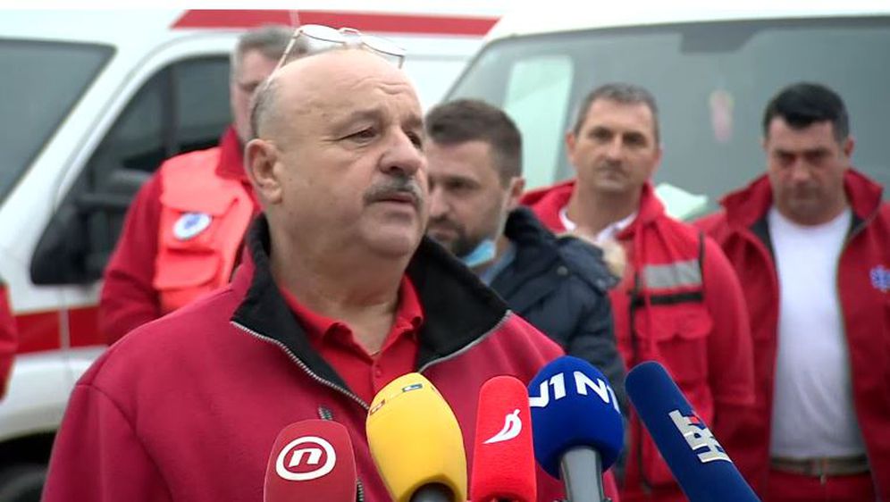 Vozači saniteta održali presicu, Vladimir Markuš