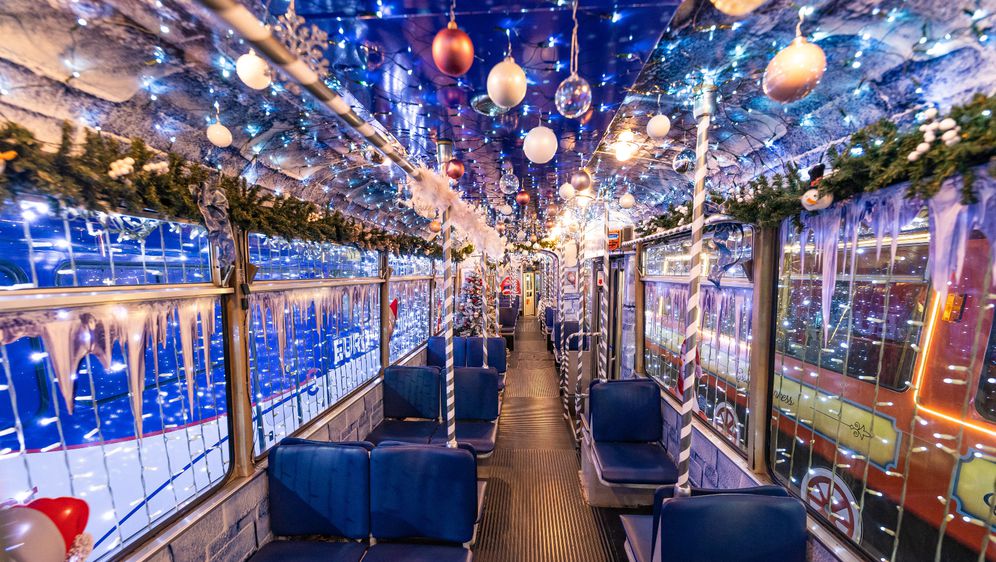 Božićni tramvaj u Osijeku