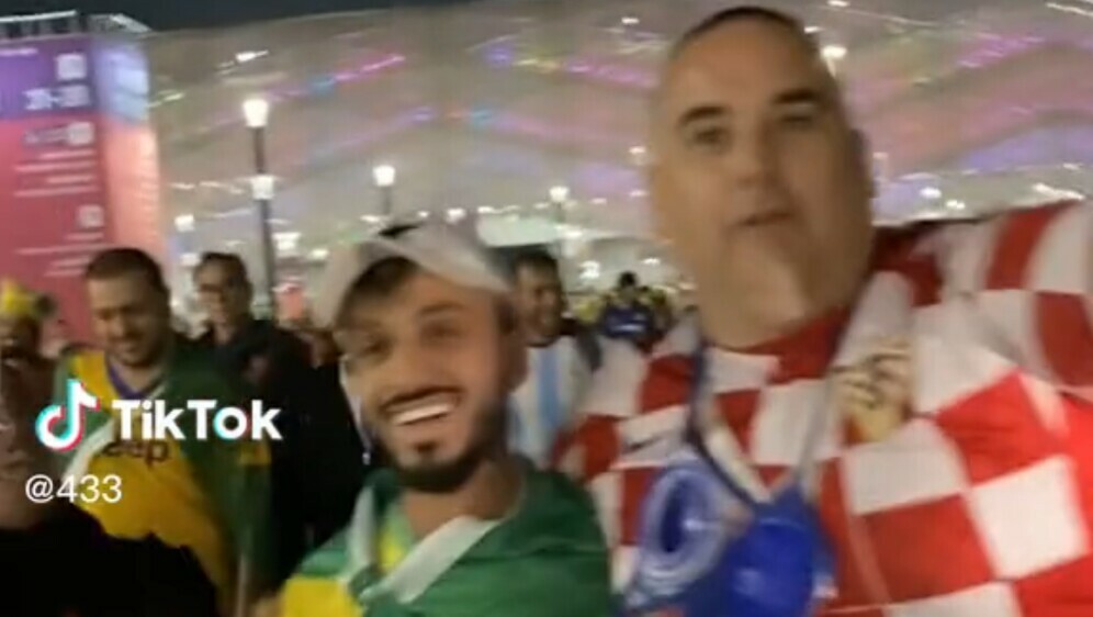Hrvatski i brazilski navijači