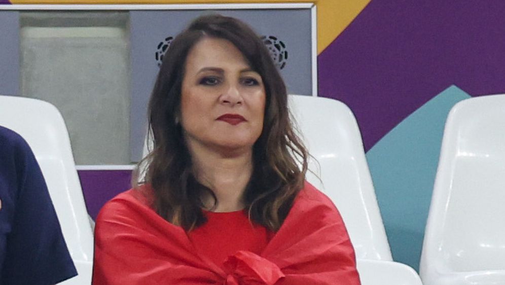 Davorka Dalić, supruga Zlatka Dalića, na utakmici Hrvatske i Argentine