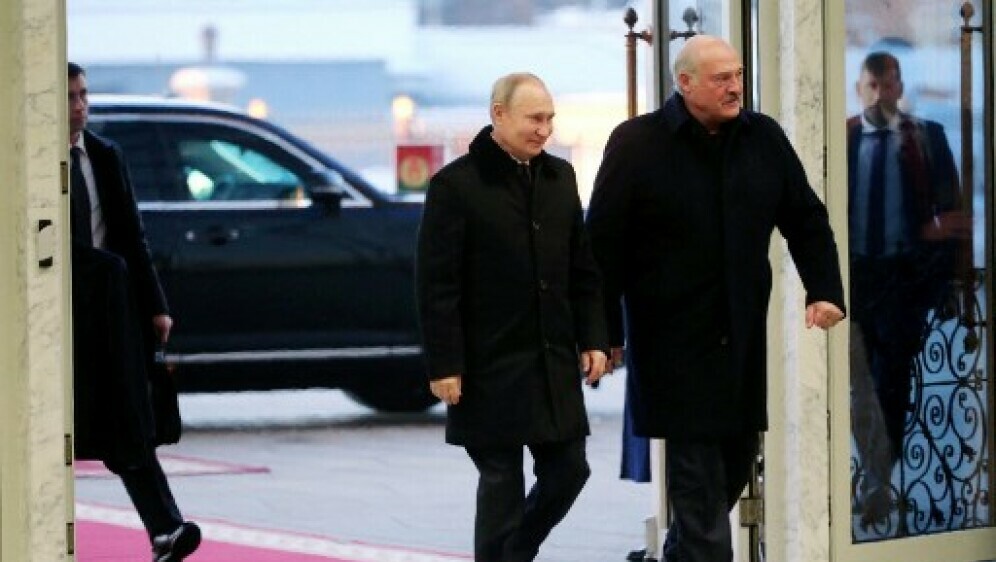 Aleksander Lukašenko i Vladimir Putin