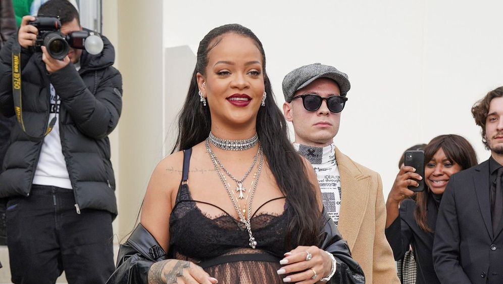 Rihanna na reviji modne kuće Dior