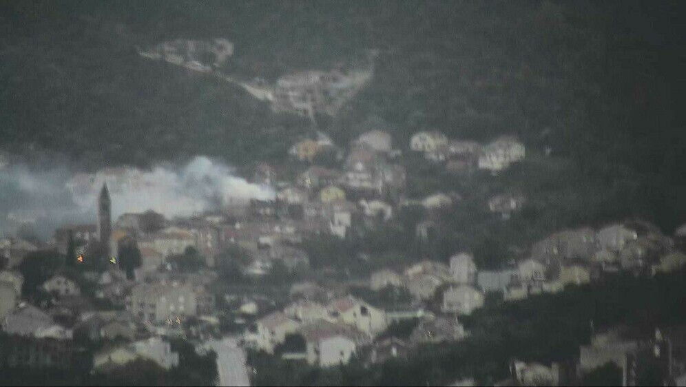 Požar u Staroj Mokošnici kod Dubrovnika