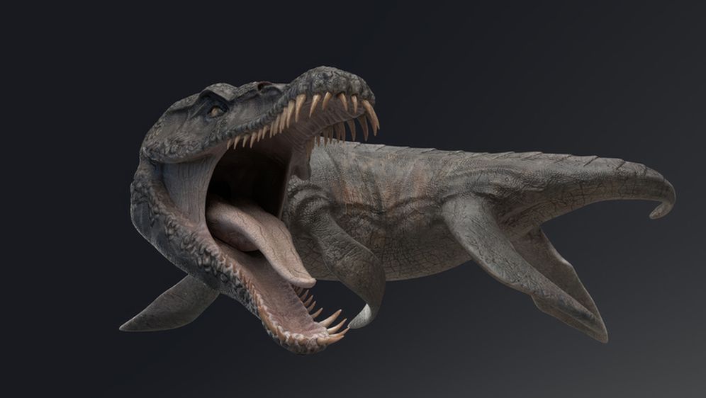 3D vizualizacija pliosaura