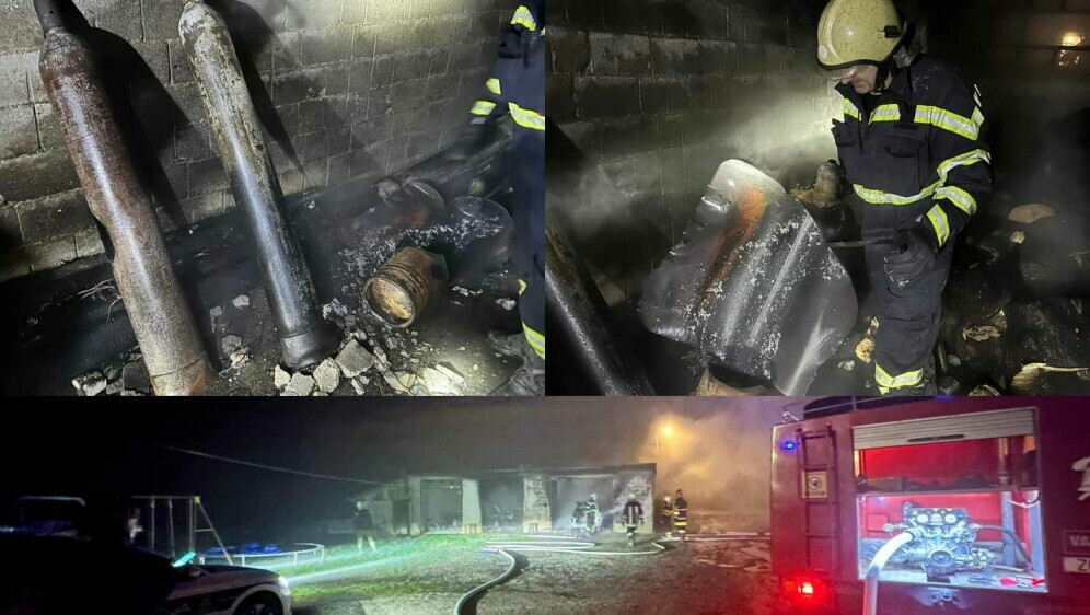 Intervencija vatrogasaca u Bukevju