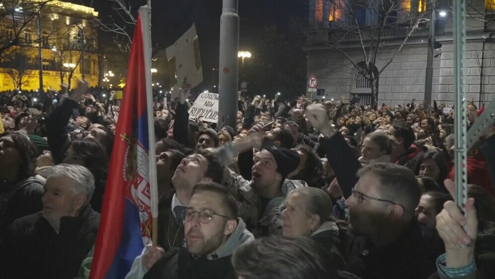 Prosvjedi u Srbiji