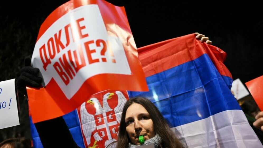 Drugi prosvjed nakon izbora u Srbiji - 2