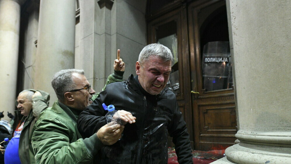 Prosvjed u Beogradu, 24.12.2023. - 4