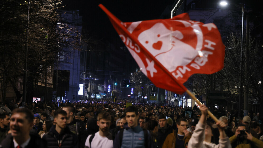 Prosvjed u Beogradu