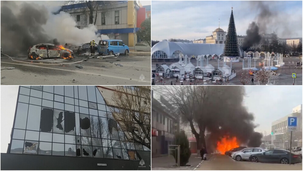 Posljedice napada na ruski grad Bolgorod