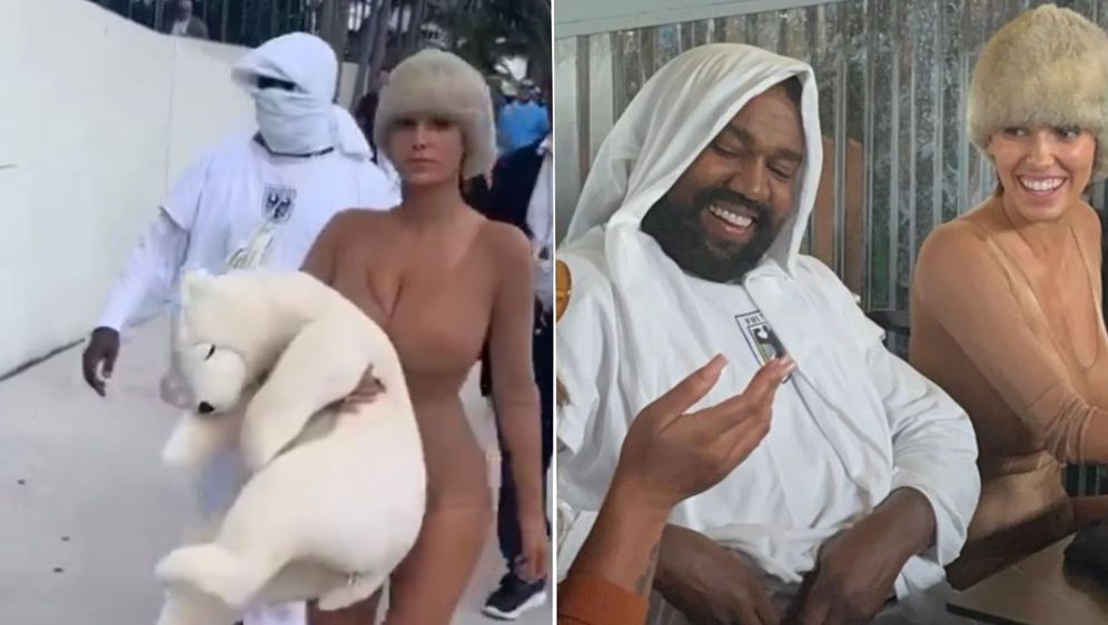 Kanye West i supruga Bianca Censori na Art Baselu u Miamiju