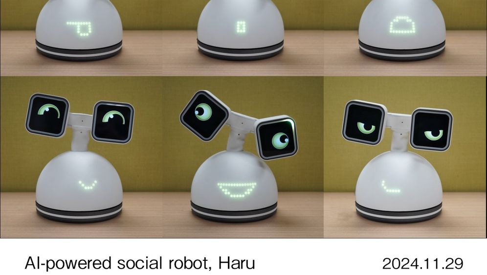 AI robot Haru