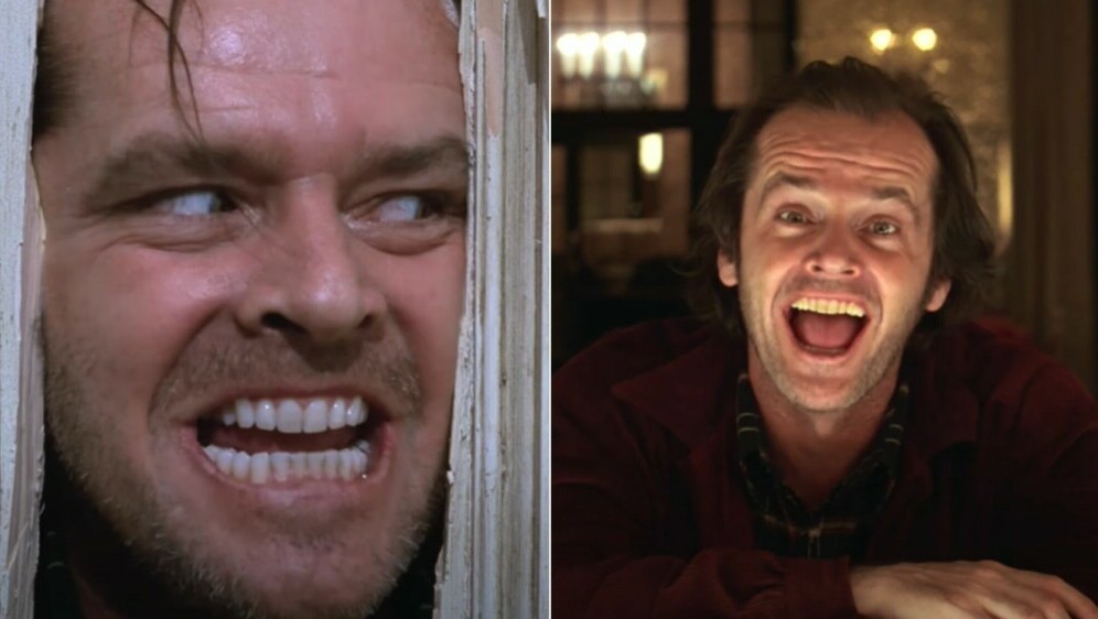 Jack Nicholson u ulozi Jacka Torrencea u filmu Isijavanje (The Shining)