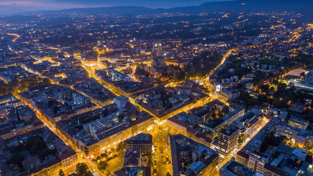 Osvjeljenje u Zagrebu