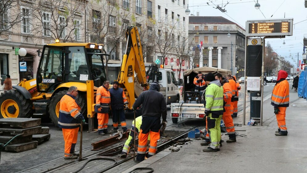 Zastoj tramvaja u Draškovićevoj - 5