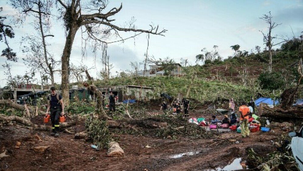 Razorne posljedice oluje na francuskom otoku Mayotte