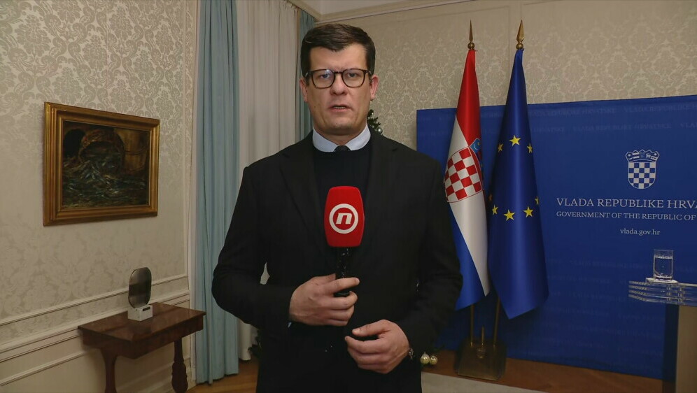 Hrvoje Krešić, reporter Dnevnika Nove TV - 1