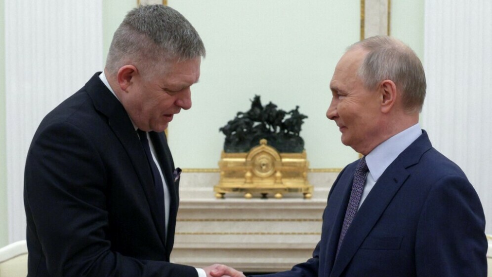 Robert Fico i Vladimir Putin