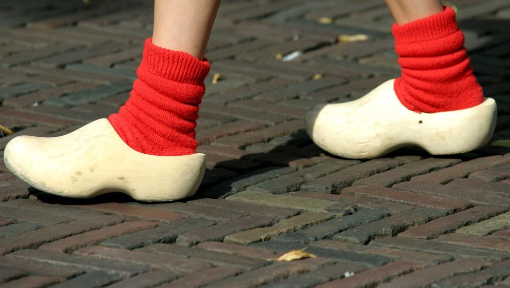 Drvene klompe, ilustracija