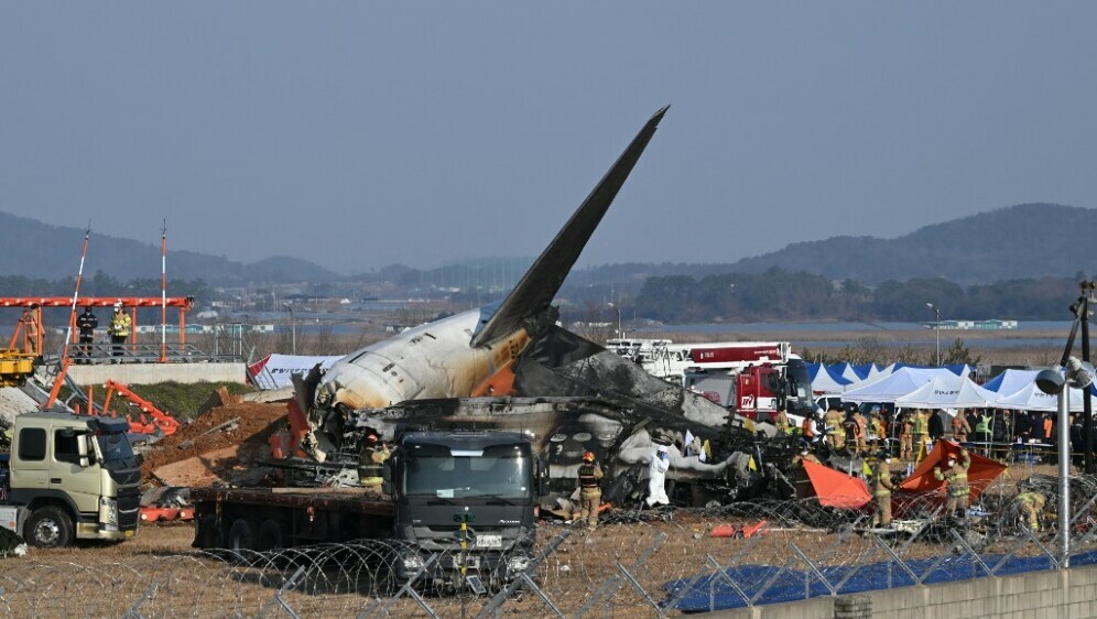 Mjesto pada zrakoplova južnokorejskog avioprijevoznika Jeju Aira - 4