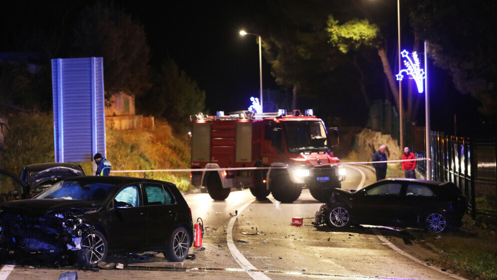 Prometna nesreća na Jadranskoj magistrali u Podstrani - 2