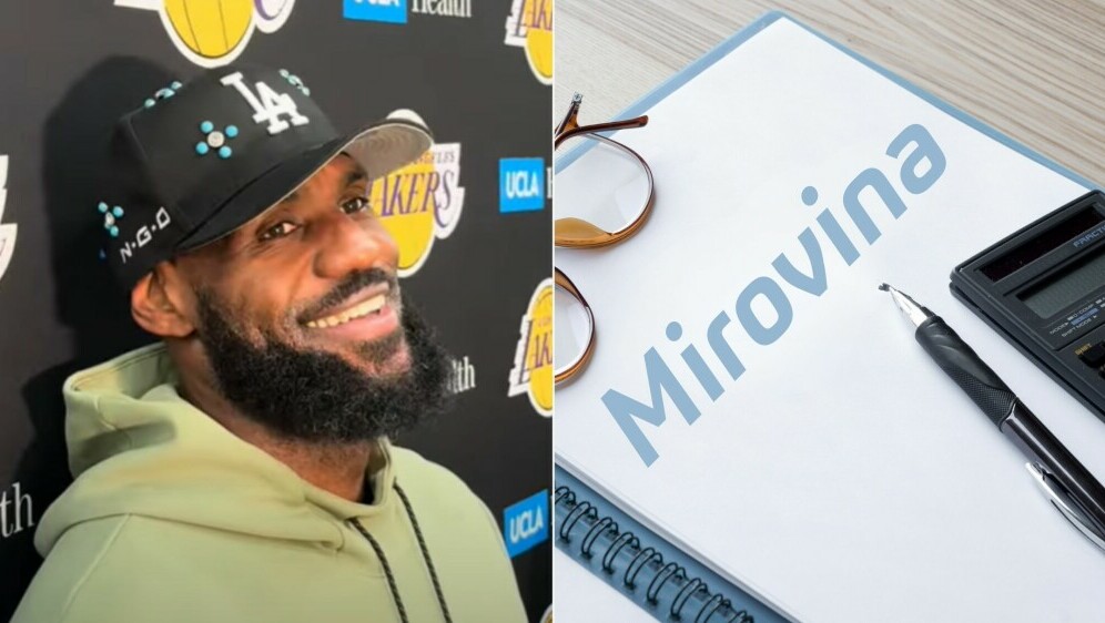 NBA košarkaš LeBron James na konferenciji za novinare i plan za mirovinu