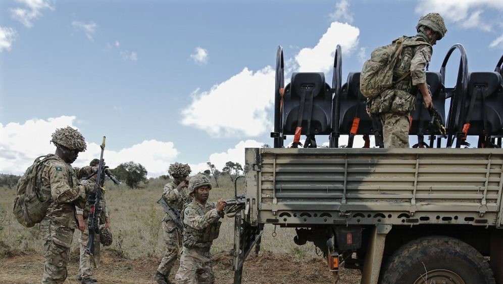 Britanski vojnici, ilustracija