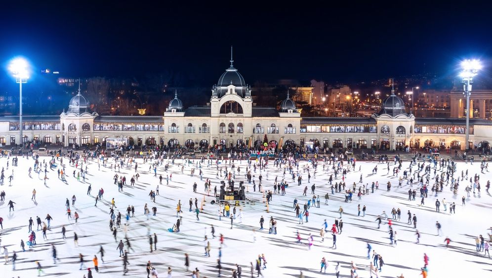 Klizalište City Park Ice Rink u Budimpešti