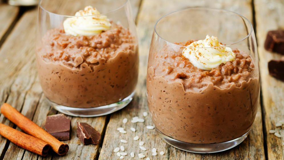 Puding od riže s čokoladom i cimetom