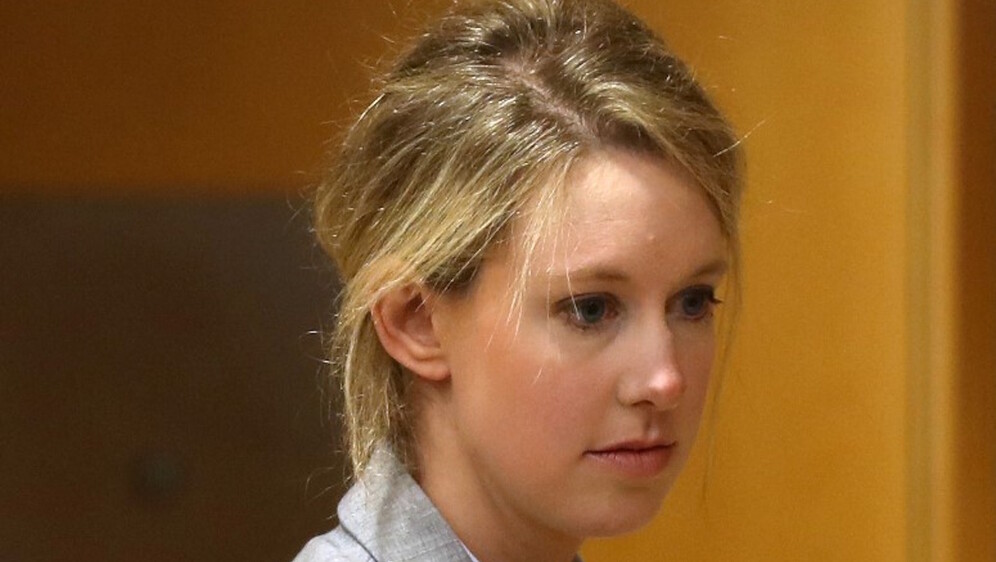 Elizabeth Holmes 2019.