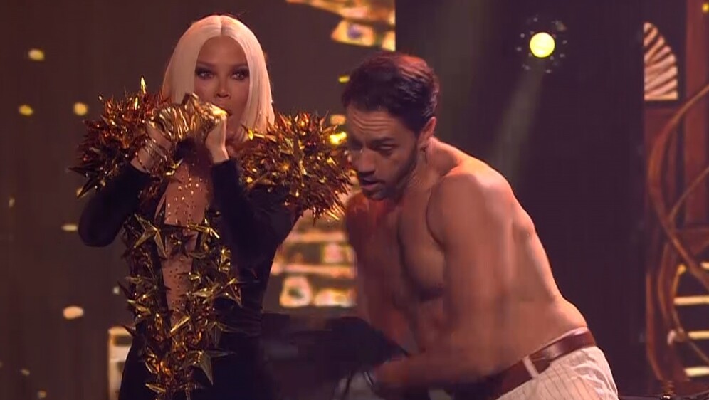 Patrizio Ratto, Maja, polufinale, Supertalent