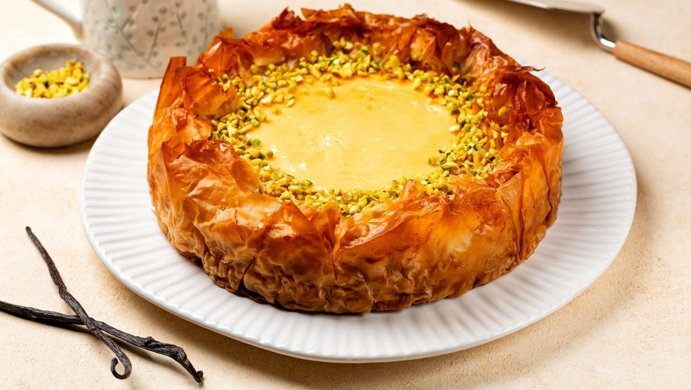 Cheesecake baklava