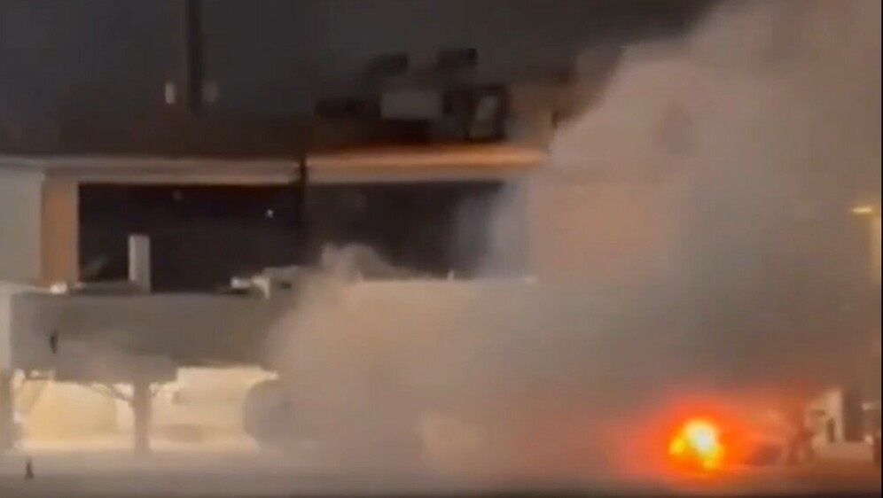 Požar na zrakoplovu u Brazilu